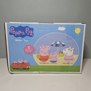 ❌SOLD❌ Peppa Pig Water Toys 3 Pack - NIB